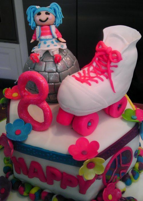 Roller Skate Cake