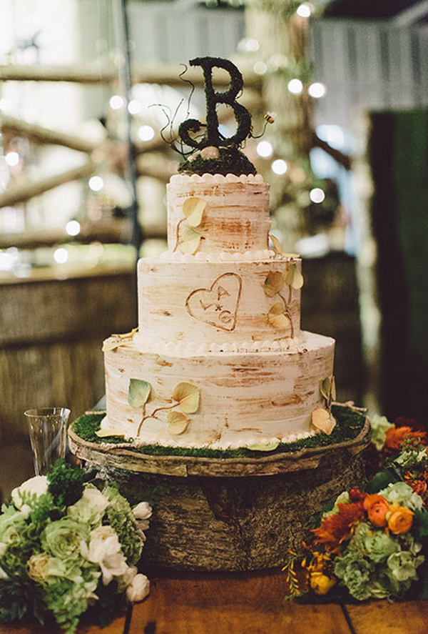 Rustic Fall Wedding Cake Ideas