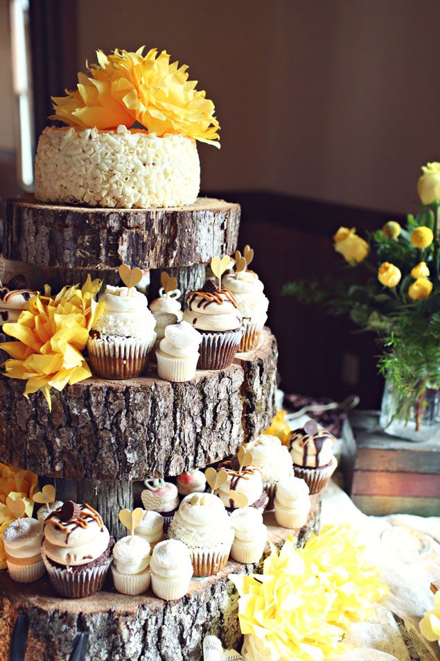 Rustic Wedding Cupcake Ideas