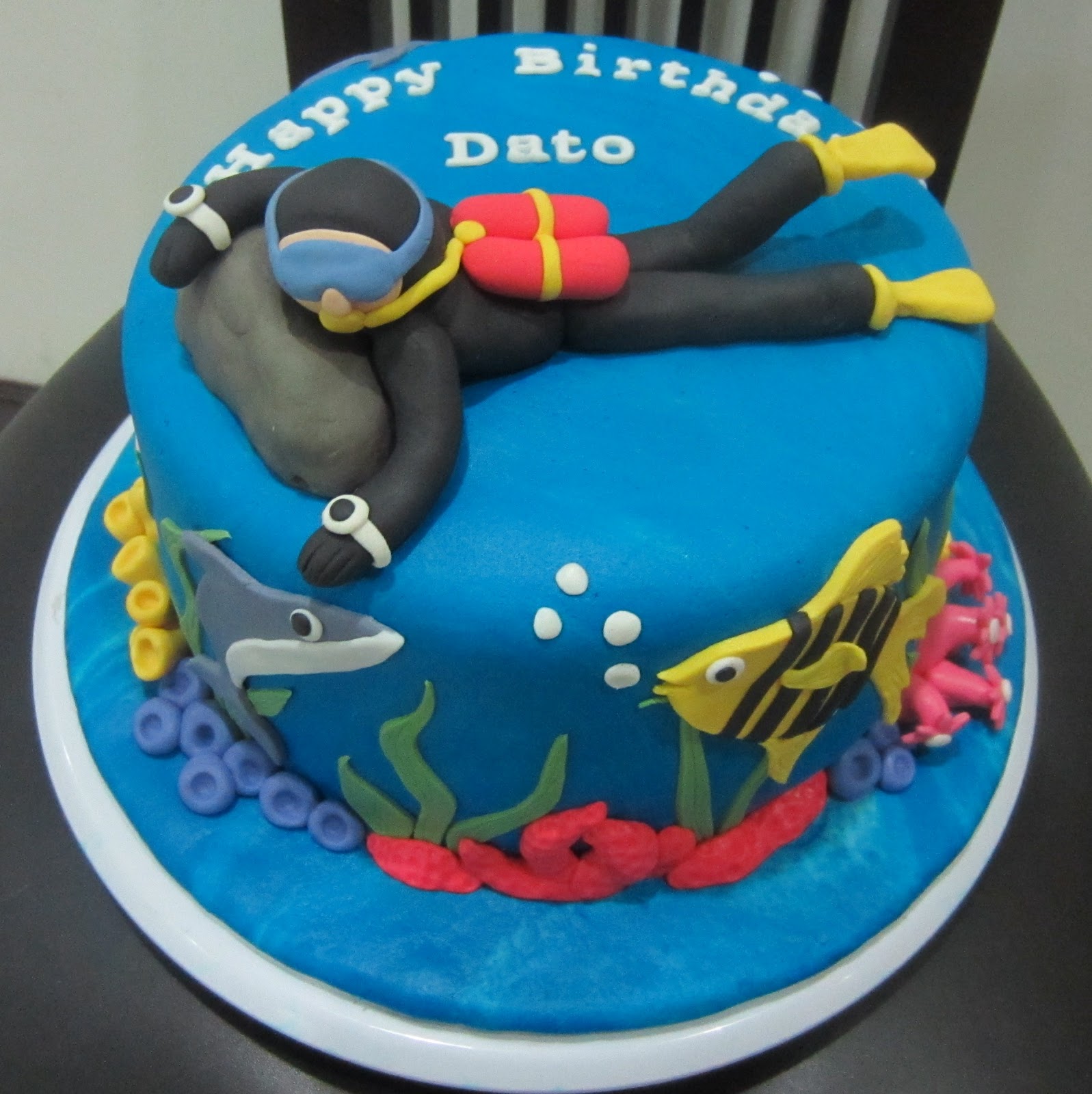 Scuba Diving Cake Ideas