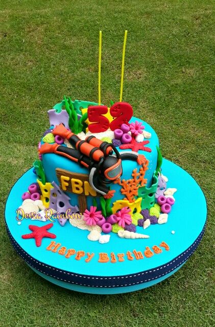 Scuba Diving Cake