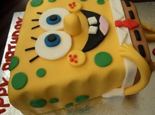 Spongebob Birthday Cake