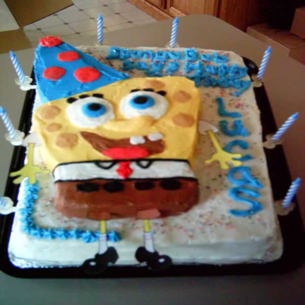 Spongebob Birthday Cake