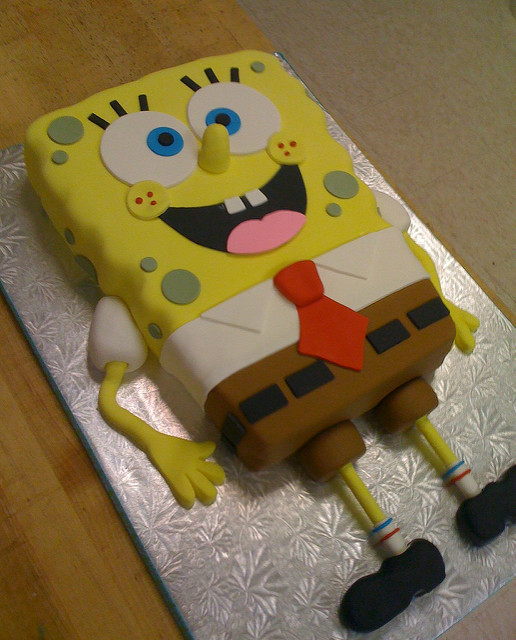 Spongebob SquarePants Birthday Cake