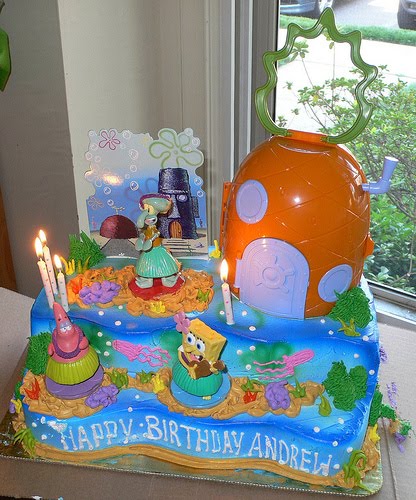 Spongebob SquarePants Birthday Cake