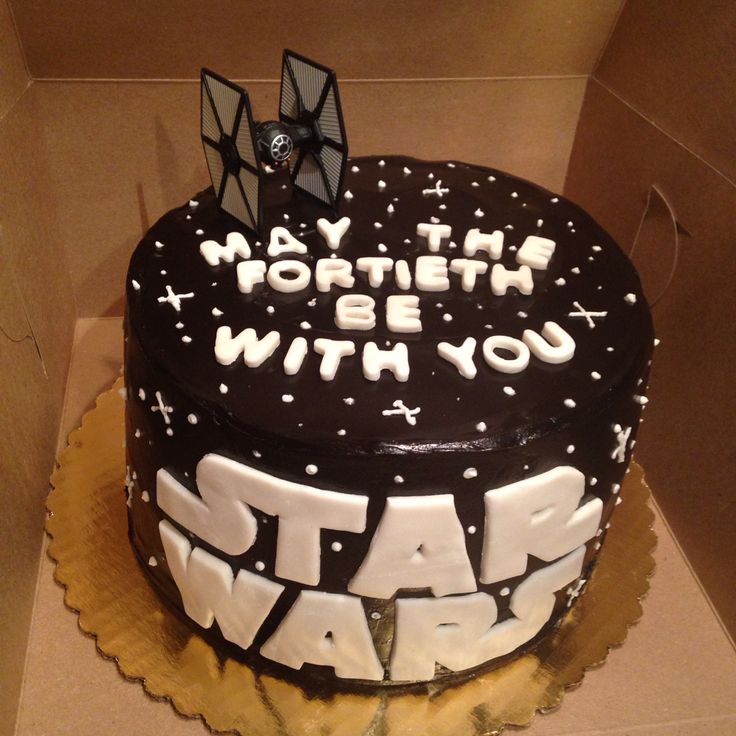 Star Wars Birthday Cake