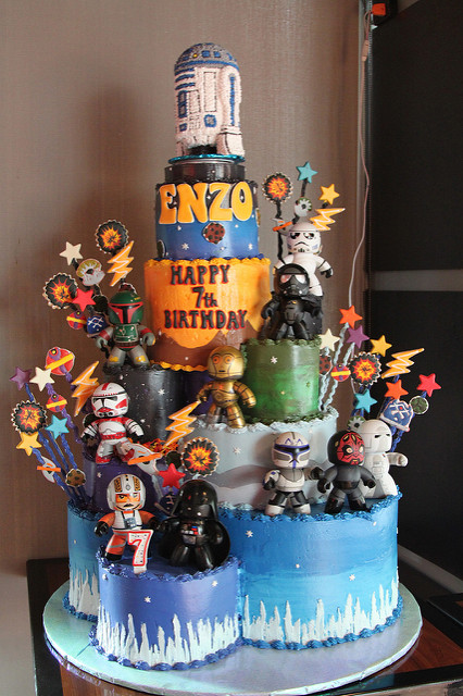 Star Wars Birthday Cake