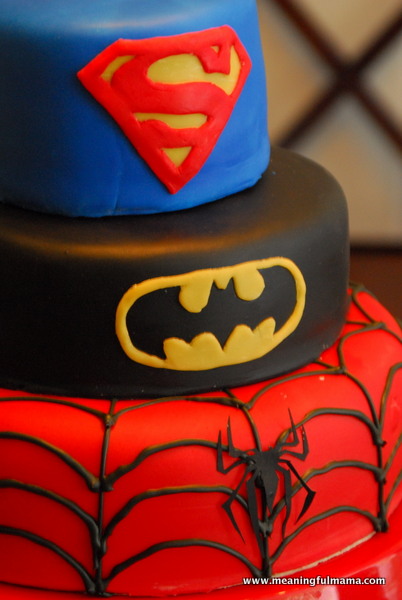 Superhero Birthday Cakes for Boys 6