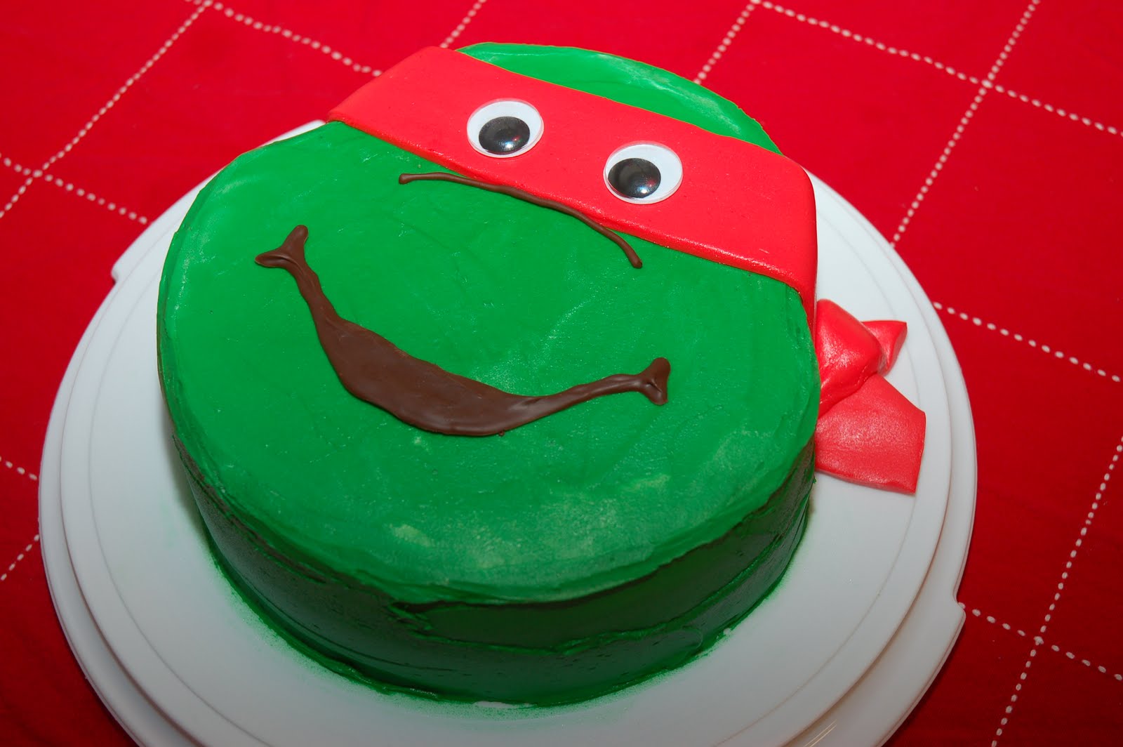 Teenage Mutant Ninja Turtles Birthday Cake