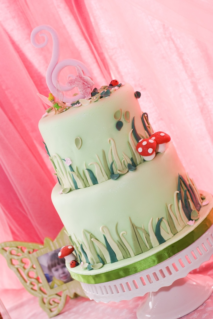 Tinkerbell and Fairies Birthday Cake