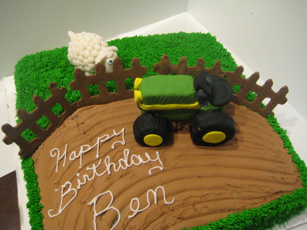 Tractor Birthday Cake Ideas