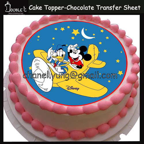 Transfer Chocolate Sheet Cake