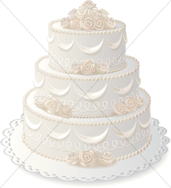 Wedding Anniversary Cake