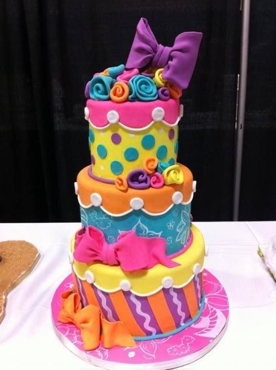 Whimsical Birthday Cake