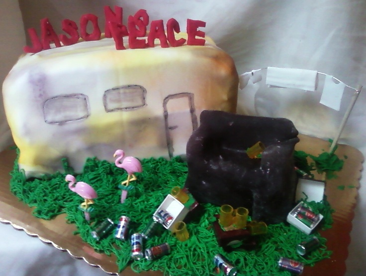 White Trash Birthday Cake