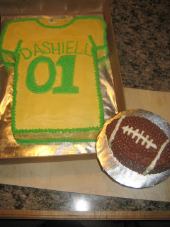 1st Birthday Football Cake