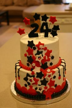 24th Birthday Cake