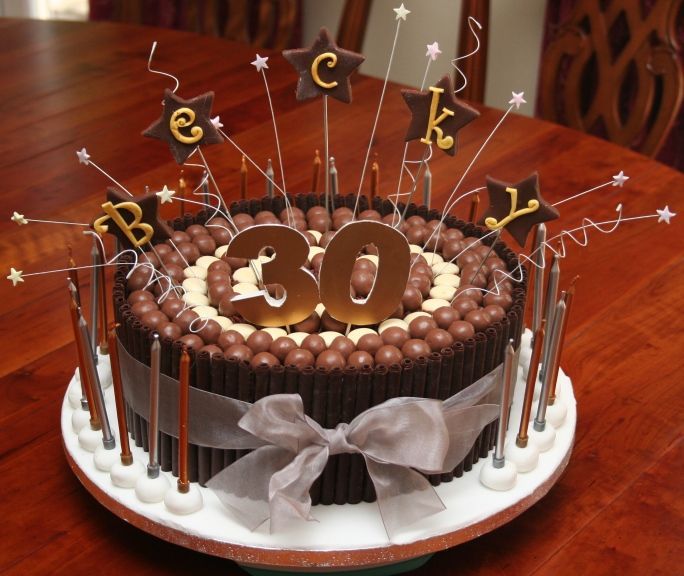 30th Birthday Cake Idea