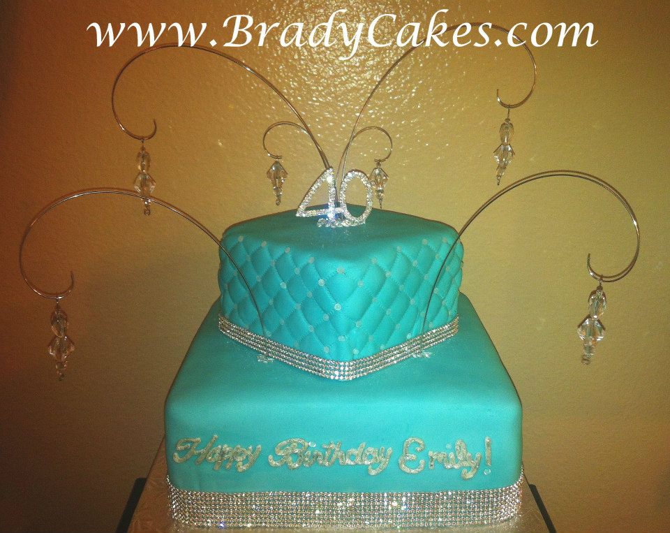 8 Photos of 40th Birthday Cakes With Bling