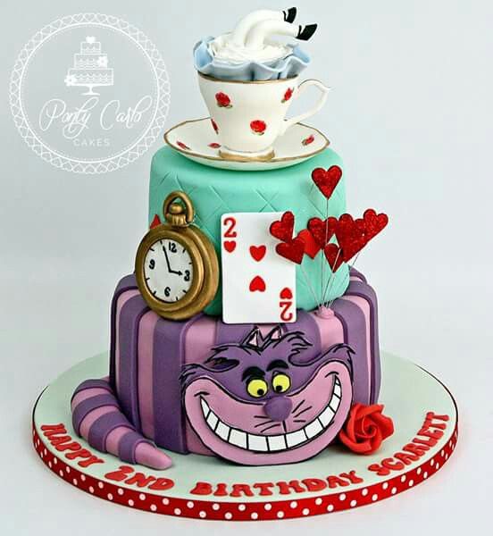 Alice and Wonderland Cake Ideas