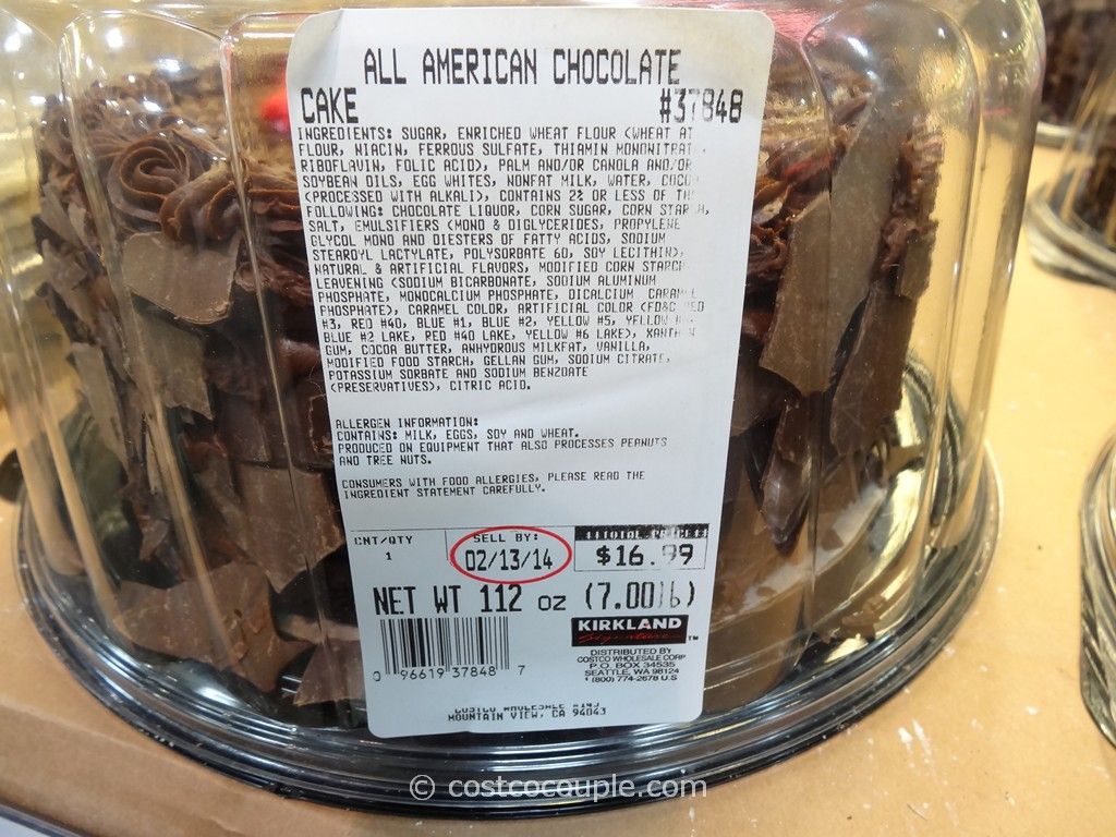 All American Costco Chocolate Cake