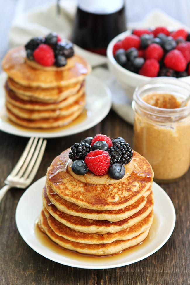 Almond Butter Pancakes Recipe