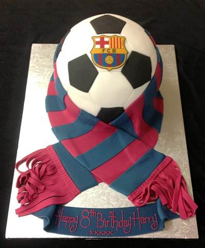 Barcelona Birthday Cake