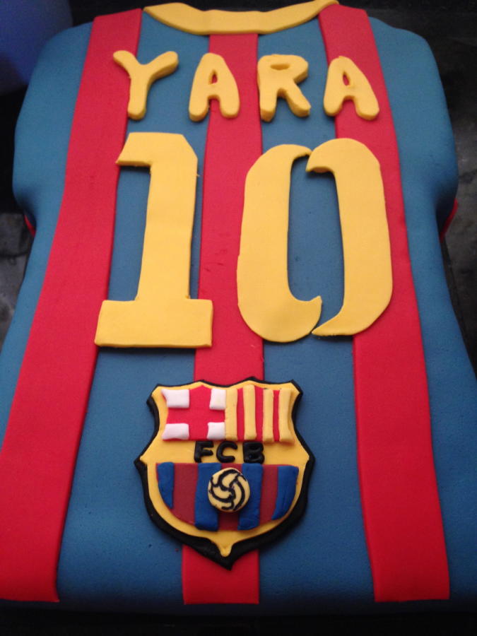 Barcelona Soccer Cake Toppers