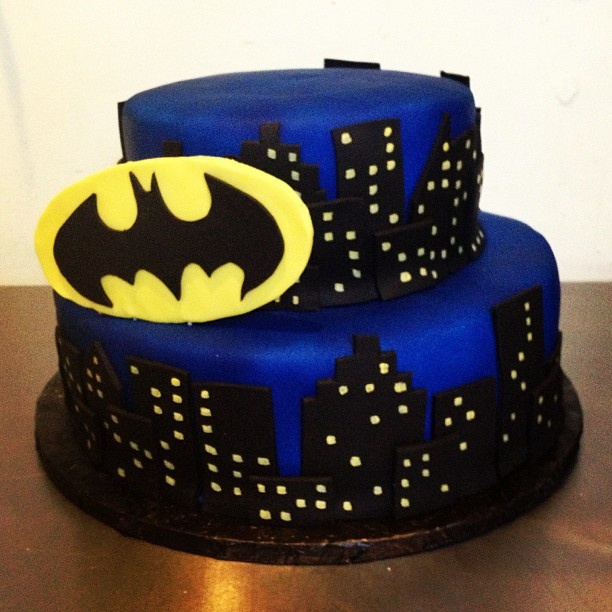 Batman 1st Birthday Cake