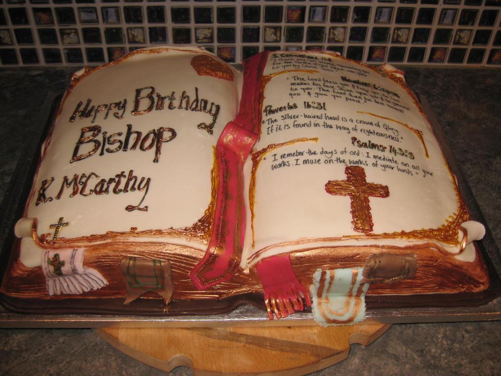 10 Photos of Bible Cakes Decorate