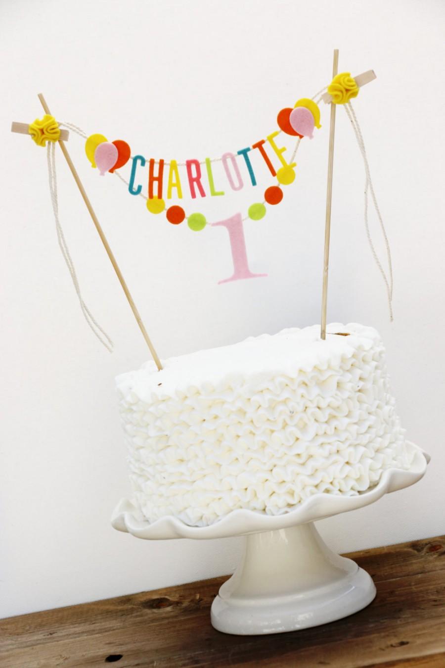 Birthday Cake Banner