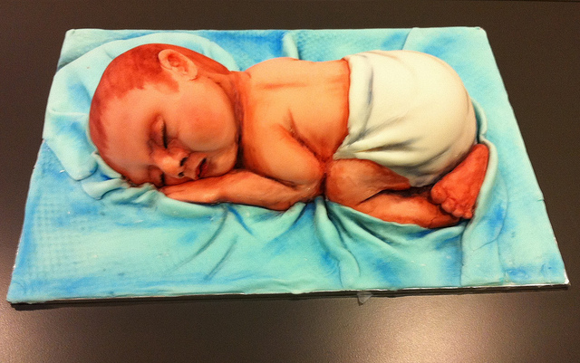 8 Photos of Cakes Shaped Like Babies