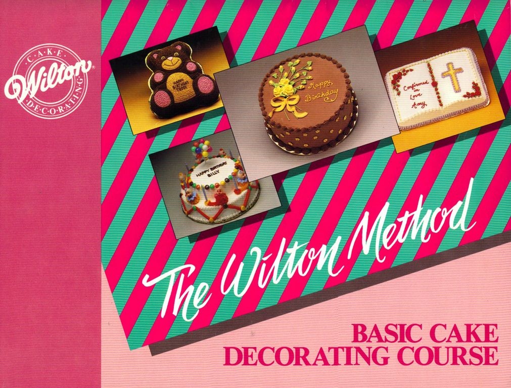 Cake Decorating Wilton Course Books