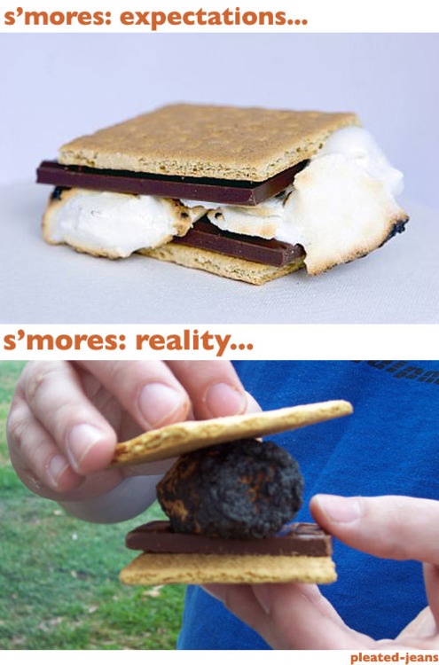 Camping Expectations Vs. Reality