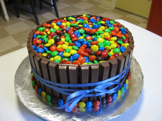 Candy Birthday Cake Ideas