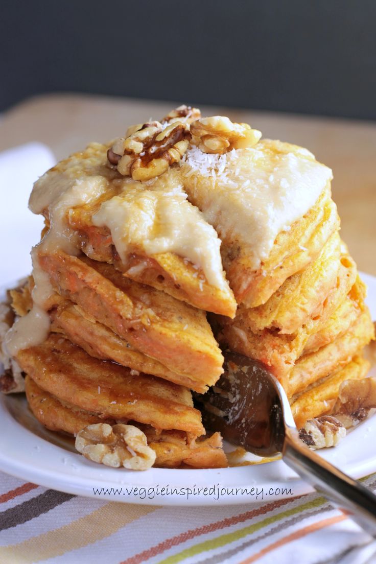 Carrot Cake Pancakes