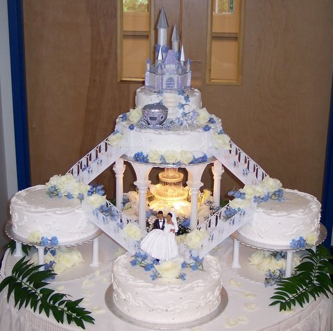 Castle Wedding Cake