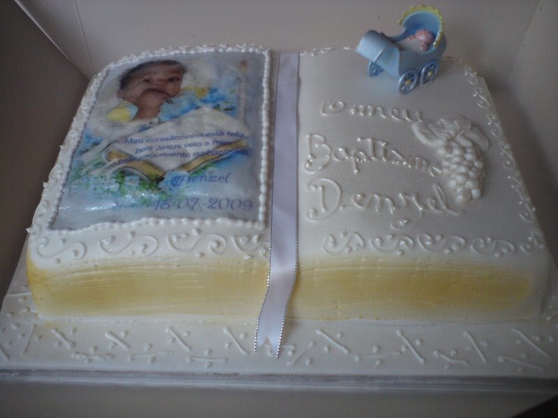 Christening Bible Cake Ideas