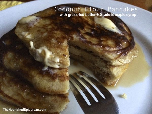 Coconut Flour Pancakes