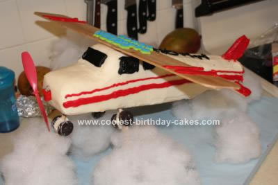 Coolest Airplane Birthday Cake