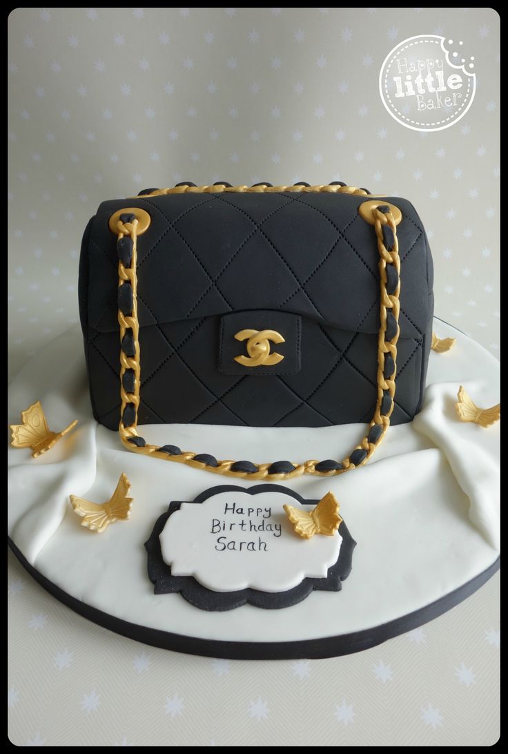 Designer Purse Birthday Cake