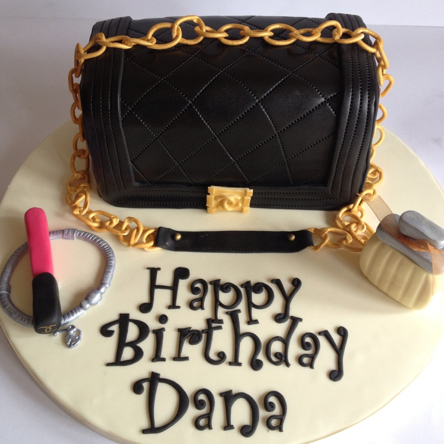 Designer Purse Birthday Cake