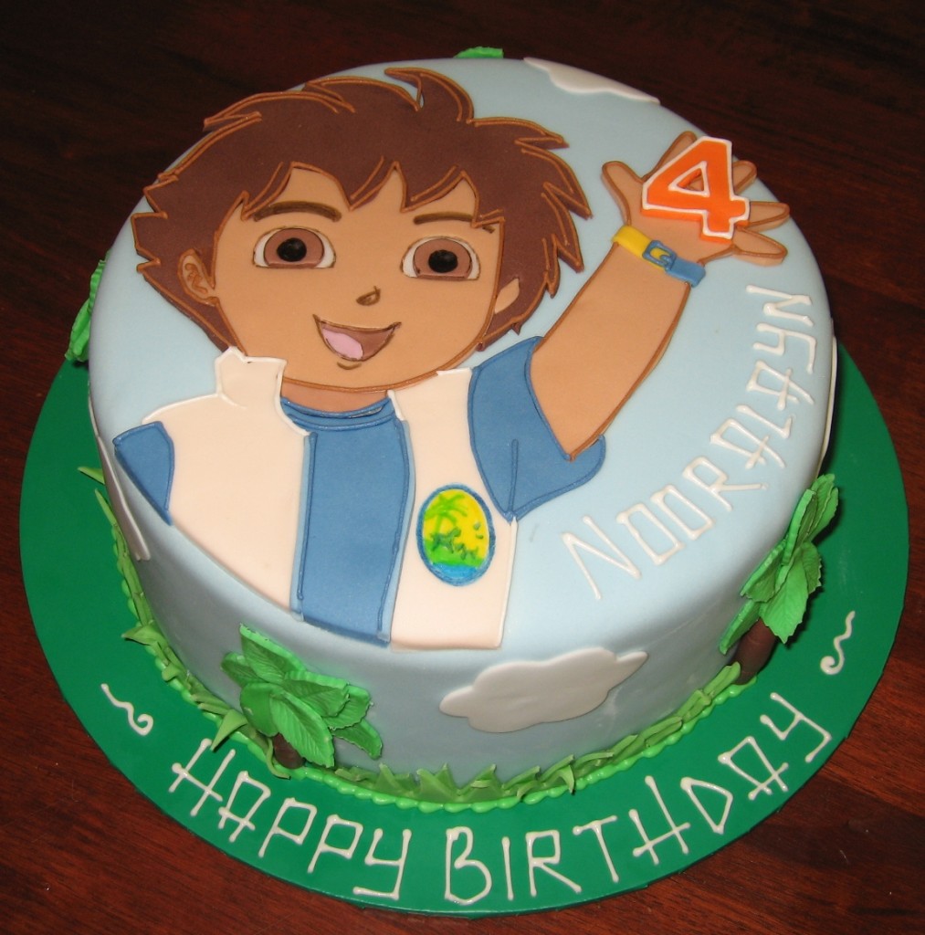 Diego Birthday Cake Ideas