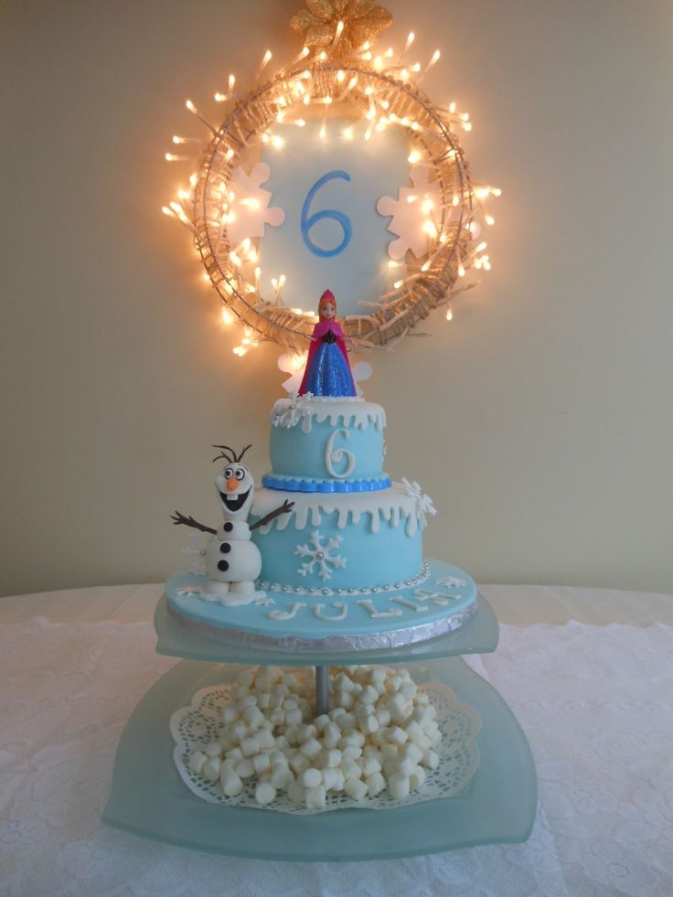 Disney Frozen Party Cake