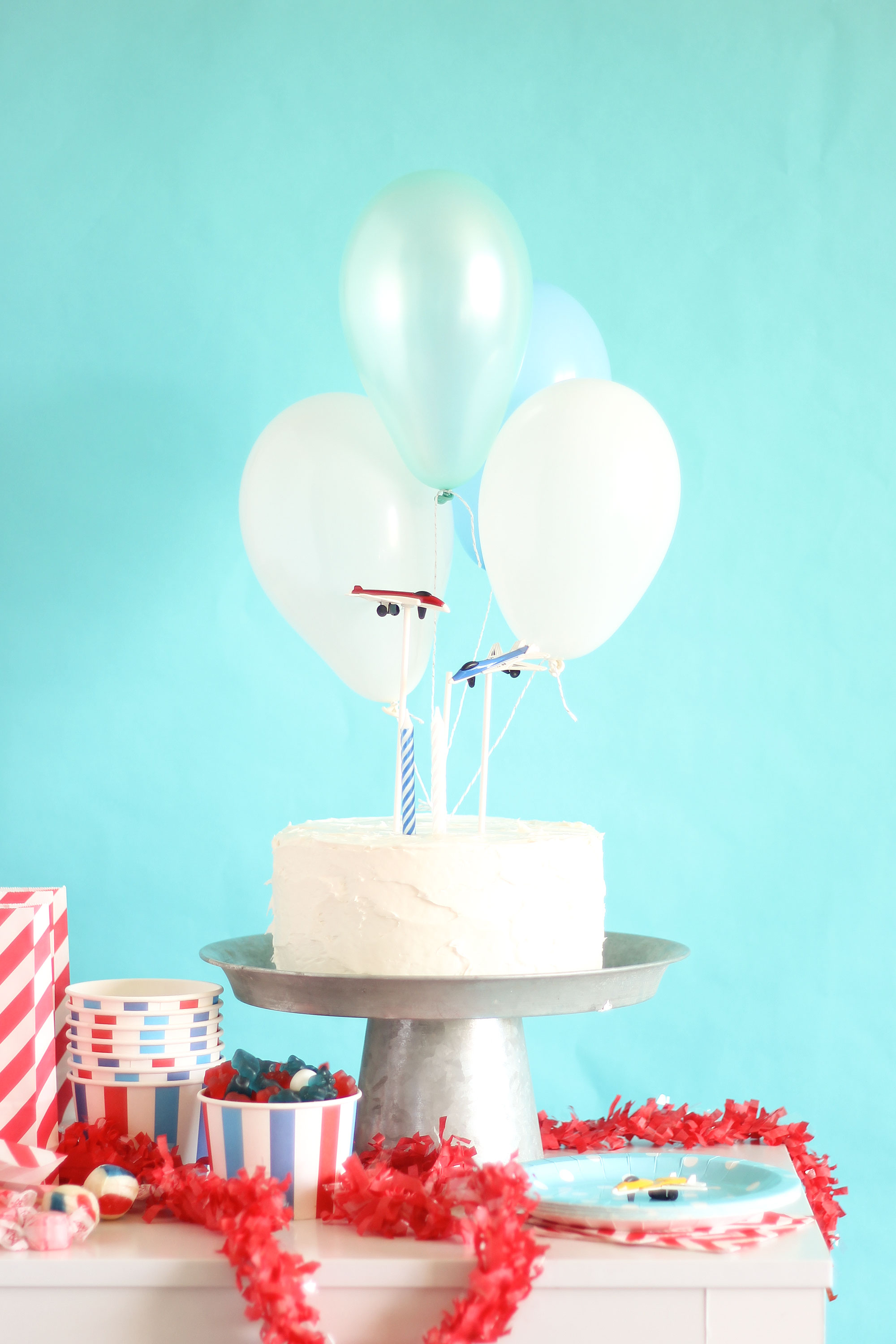 DIY Birthday Cake Balloons