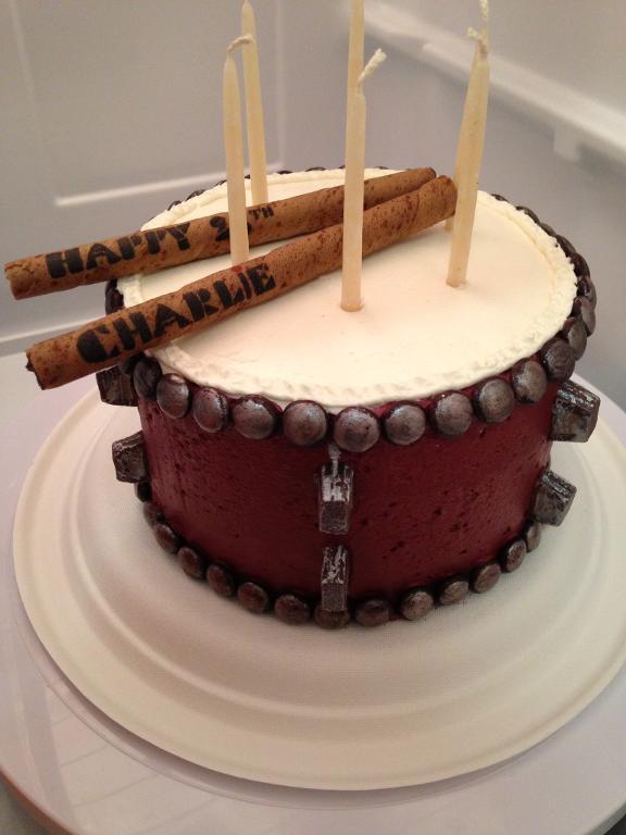 Drum Birthday Cake