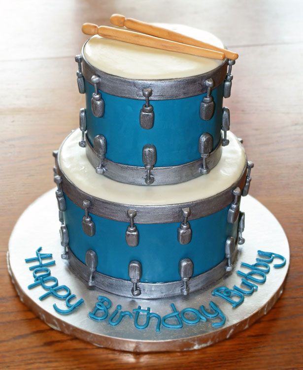 Drum Set Cake