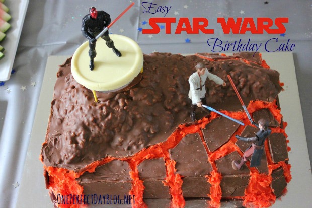 Easy Star Wars Birthday Cake