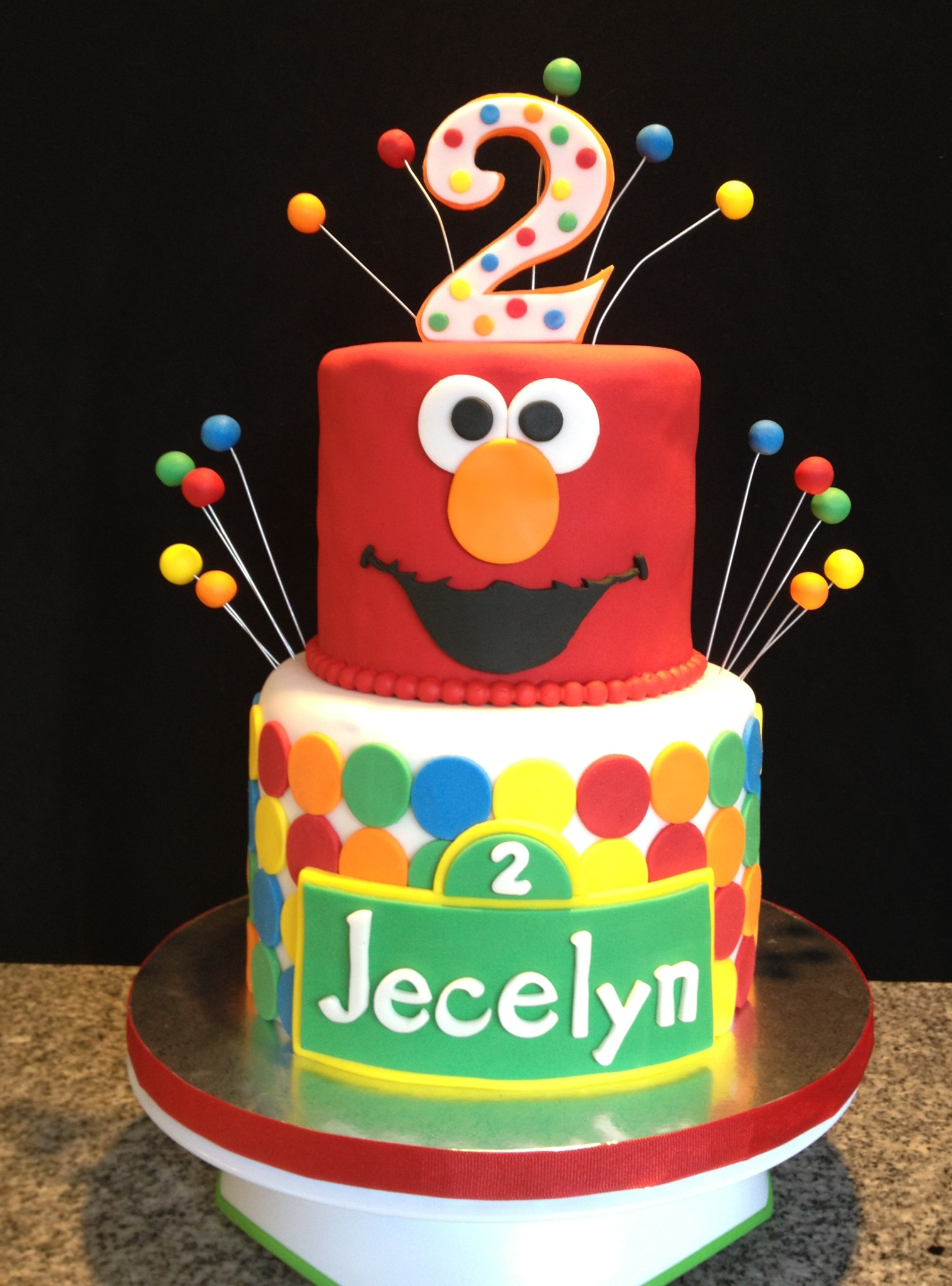 Elmo Birthday Cake