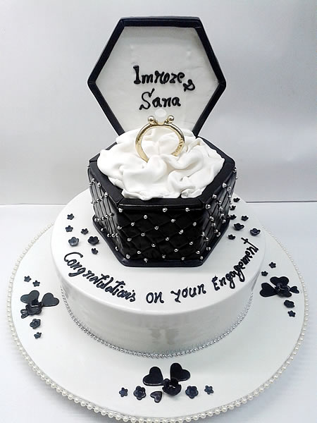 Engagement Cakes Designs